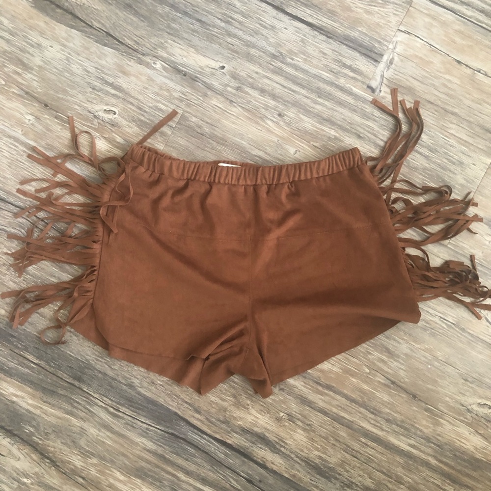 GB Fringed Shorts Juniors
